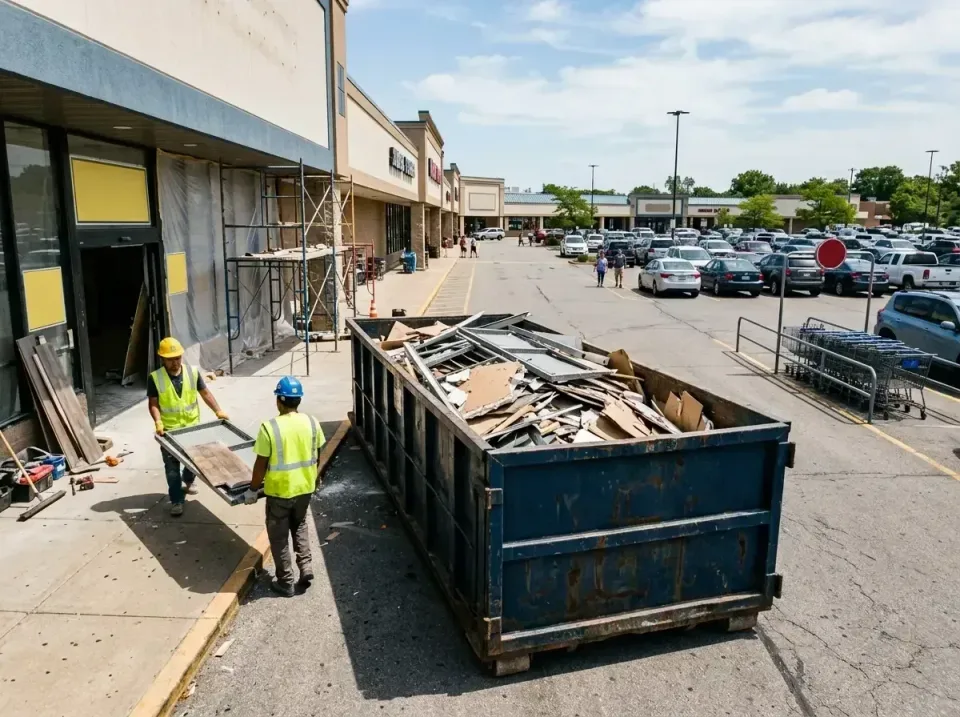 retail-store-renovation-debris-003 — frequently asked questions, Roll-off Dumpster Rentals in Five Forks, SC